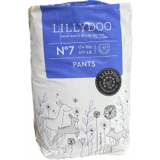 Підгузники - трусики Lillydoo розмір 7 на вагу 17+ кг 17 шт в упаковці