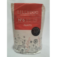 Підгузники - трусики Lillydoo розмір 6 на вагу 15+ кг 19 шт в упаковці