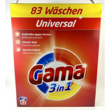 Порошок для прання Gama Universal 4,98 кг (83 пр) Original (коробка) Іспанія