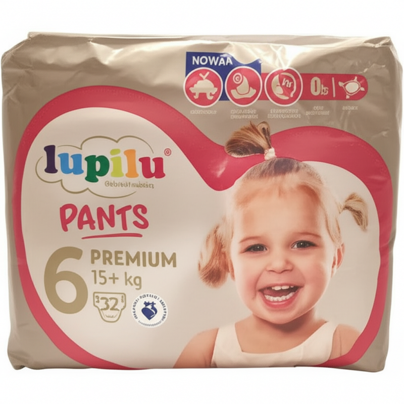 Підгузники-трусики Lupilu  6  (15+) 32 шт.