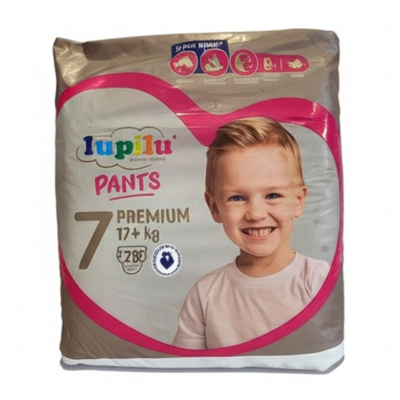 Підгузники-трусики Lupilu розмір 7  (17+) 28 шт.