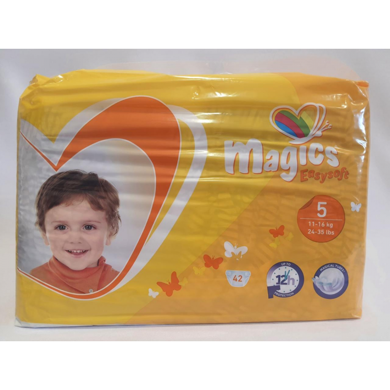 Підгузники Magis розмір 5 (11-25кг.) 42 шт. в уп.