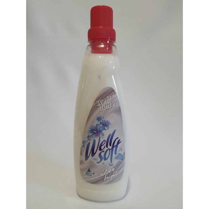 Кондиціонер для білизни Well done  silver bright , 1 л (25 прань)
